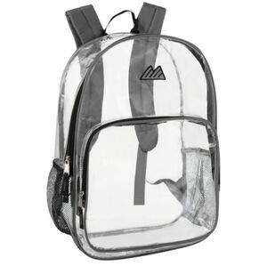 NWT Summit Deluxe Clear Backpack Black